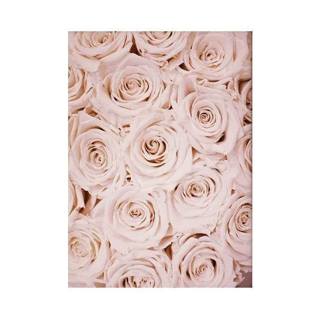 Pink Perfume Bottle Canvas Art