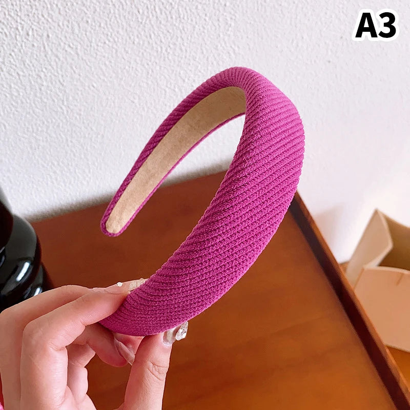 Rose Pink Sponge Princess Headbands