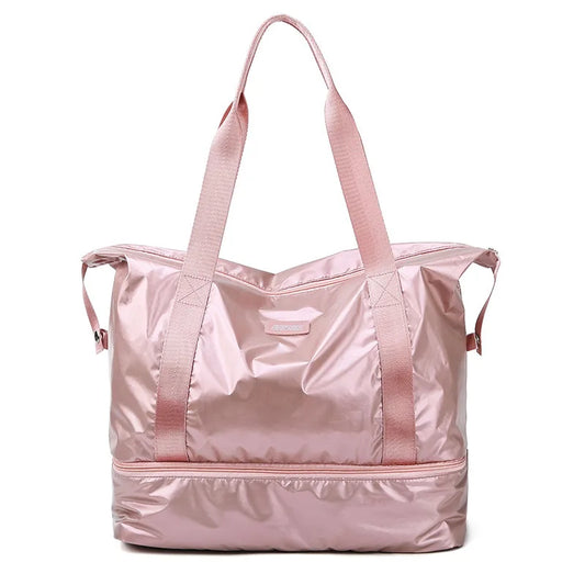 Pink Waterproof Sports & Travel Bag