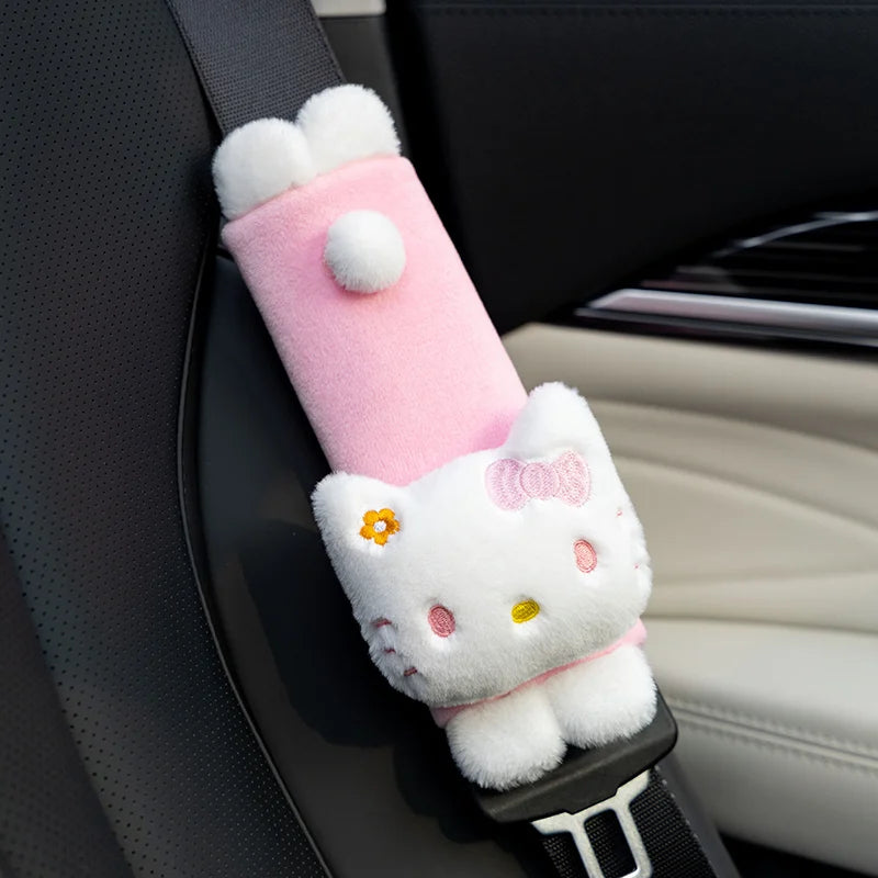 Pink Hello Kitty Car Neck Pillow