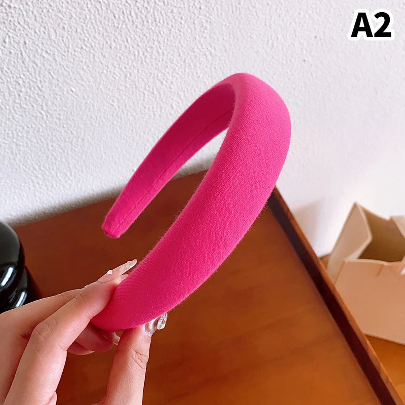 Rose Pink Sponge Princess Headbands