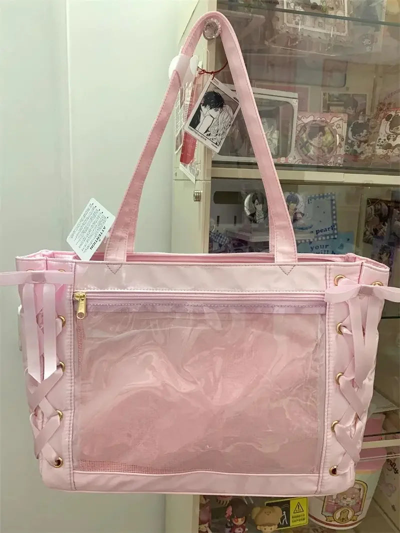 Pink Sweet Lolita Ita Tote Bag