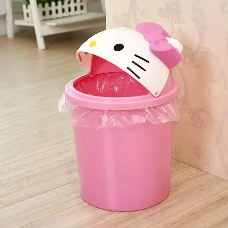 Hello Kitty Kawaii Trash Can/Paper Basket