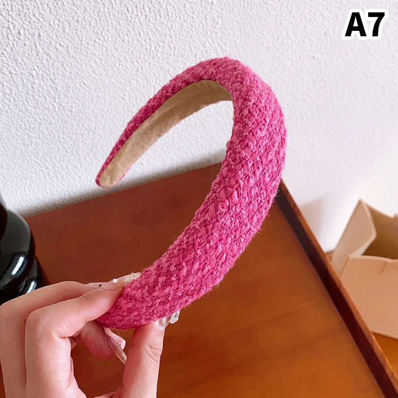 Rose Pink Sponge Princess Headbands