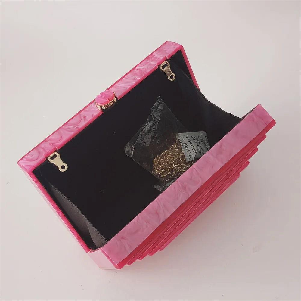 Designer Fashion Pink Handbag & Crossbody Purse