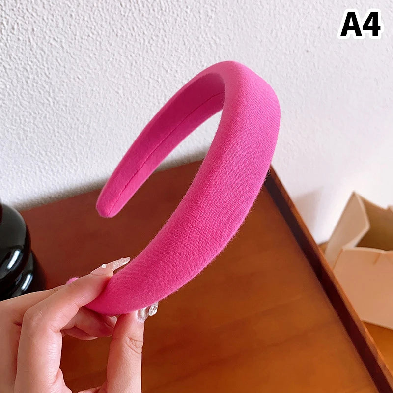 Rose Pink Sponge Princess Headbands