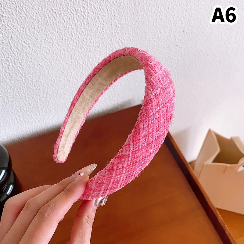 Rose Pink Sponge Princess Headbands