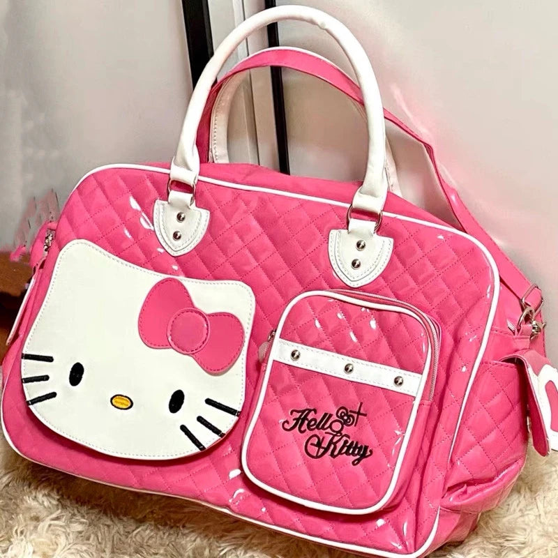 Hello Kitty Large Pink Crossbody/Shoulder Bag