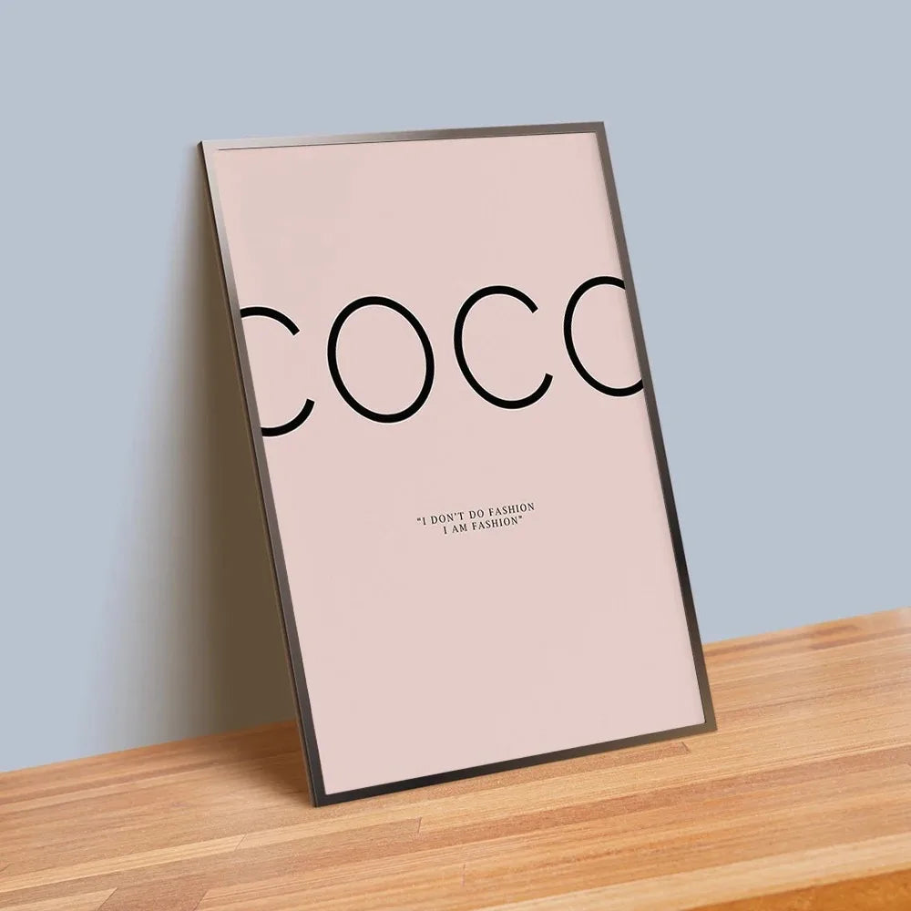 Pink Perfume Bottle Canvas Art