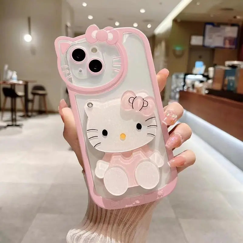 Pink Hello Kitty Kawaii Y2K iPhone Case