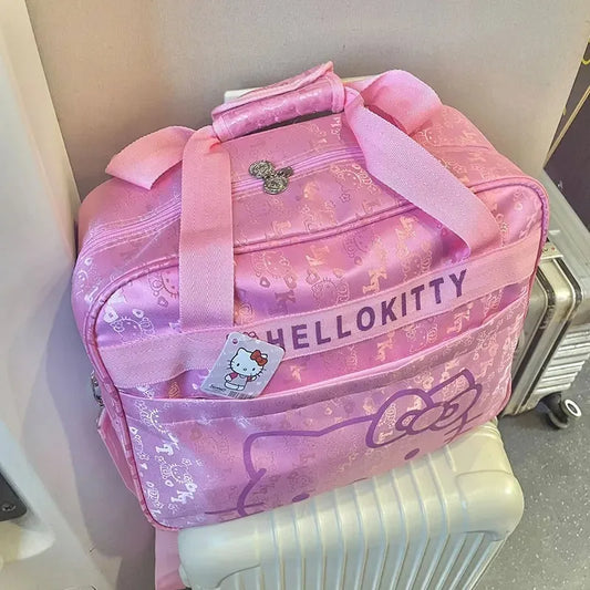 Pink Hello Kitty Kawaii Travel Bag