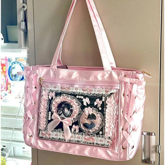 Pink Sweet Lolita Ita Tote Bag