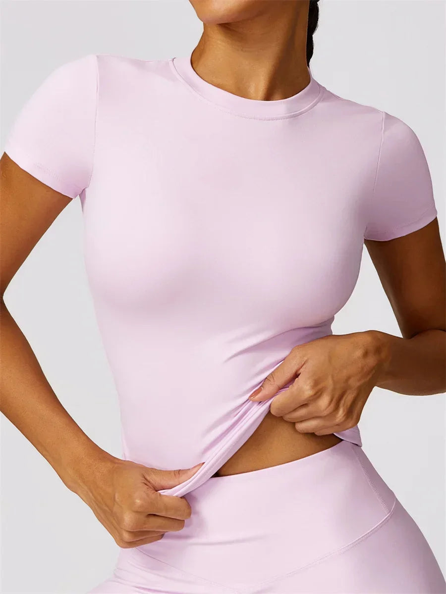 Pink Seamless Workout Set