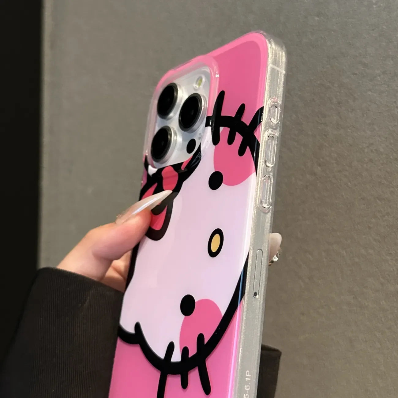 Pink Hello Kitty Bow Strap Kawaii iPhone Case