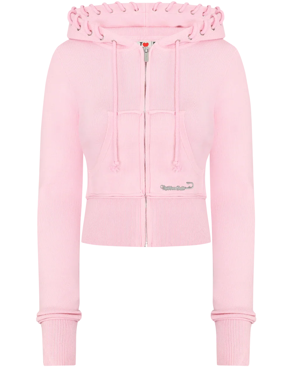 Pink Aesthetic Sportswear Two-Piece Set