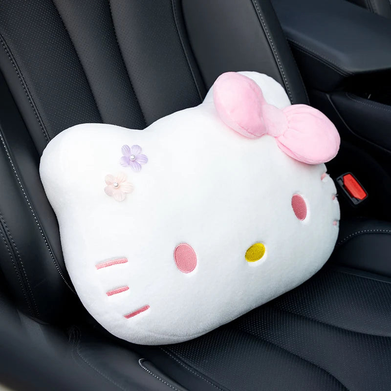 Pink Hello Kitty Car Neck Pillow