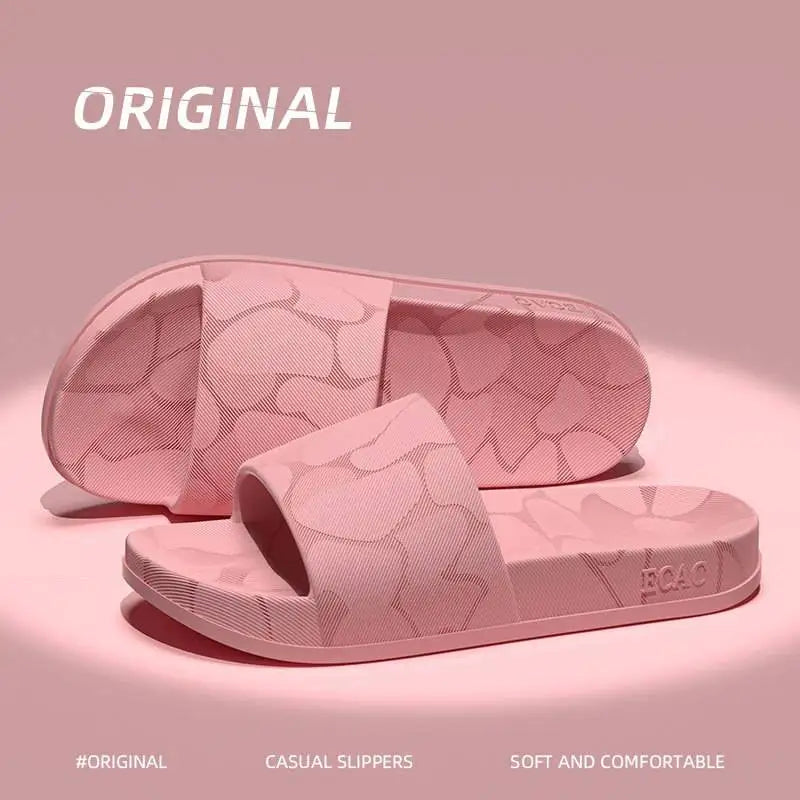 Pink EVA Open-toe Slippers