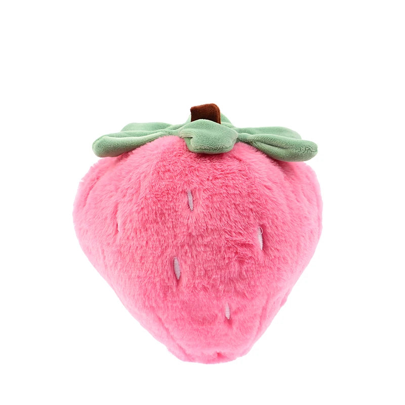 Pink Strawberry Pillow Doll