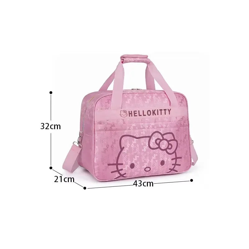 Pink Hello Kitty Kawaii Travel Bag
