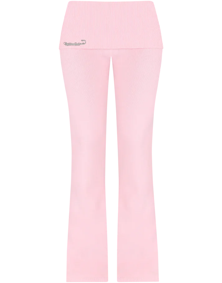 Pink Aesthetic Sportswear Two-Piece Set