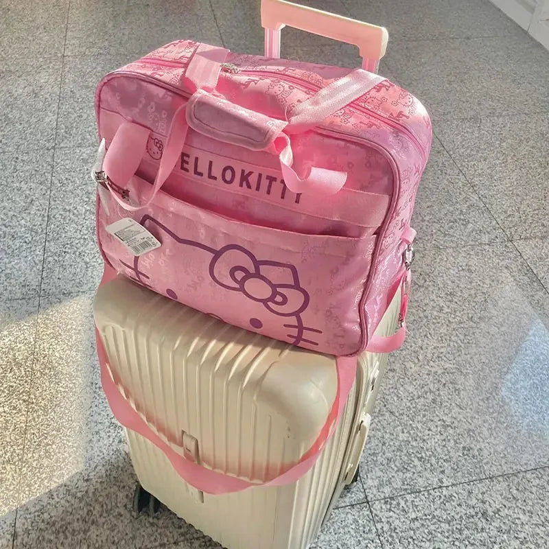 Pink Hello Kitty Kawaii Travel Bag