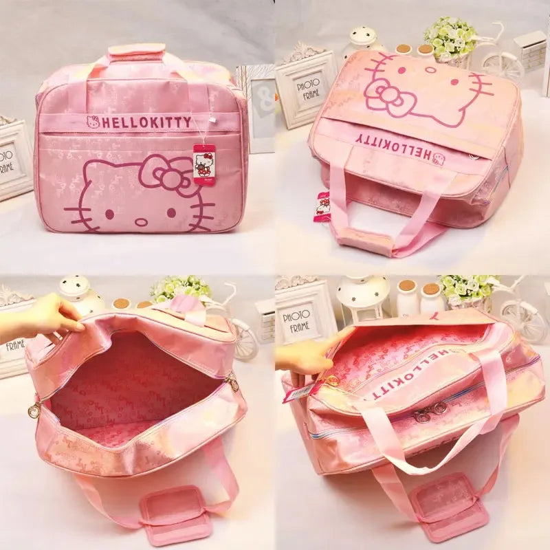Pink Hello Kitty Kawaii Travel Bag